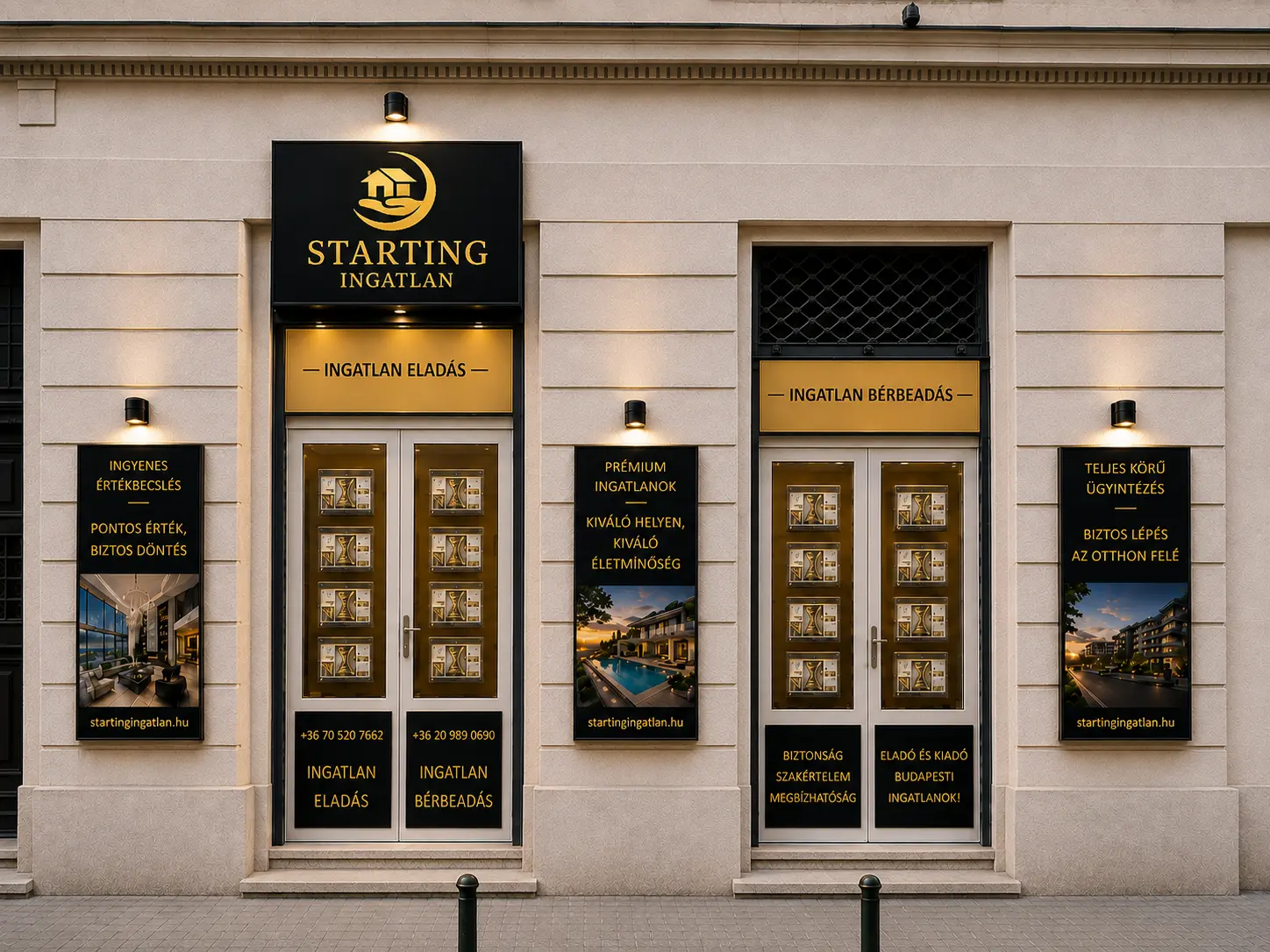 Starting Ingatlan – Garay téri iroda